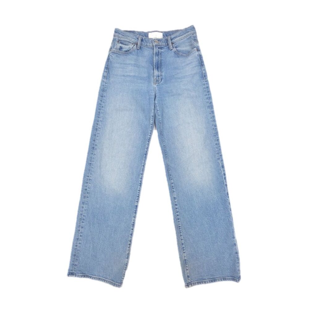 MOTHER DENIM Dodger Sneak Straight Jeans Strike a Pose Clean Girl y2k minimal 28